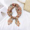 Versatile Cotton Linen Silk Scarf: Spring & Autumn Unisex Small Square Neck & Head Accessory