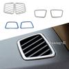 ABS/Steel Car Front Air Condition Outlet Trim For Hyundai IX35 2010 2011 2012 2013 2014 2015 2016 2017 Auto Interior Accessories