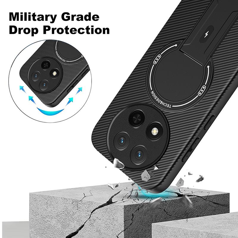For Magic 7 Lite Ultra-Thin Folding Stand Magnetic Phone Case For Honor Magic 7 Lite Solid Color Silicone Shockproof Cover funda