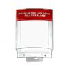 Transparent Housing Fire Safety Switch Guard Wall Mounted Protective Cover  Offices
