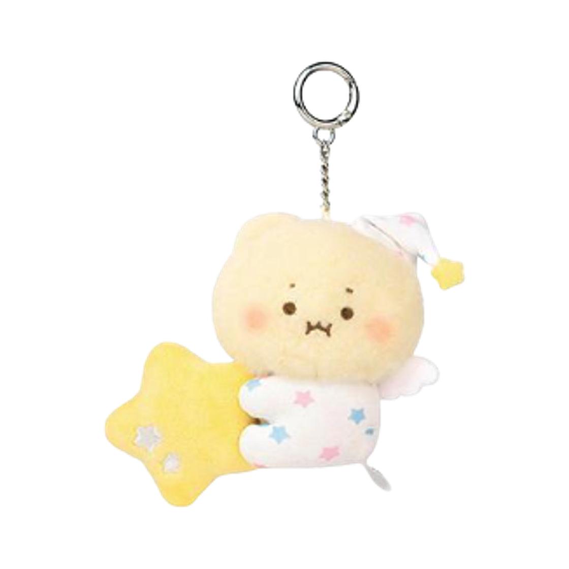 Olive Young x Manggeojin Bear Doll Keyring Star ONE SIZE