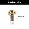 20Pcs Lightweight Drum Lugs Screws Drum Lug Claw Hook Mounting Screws Set Drum Lug Screws Easy to Install Lug Claw Hook