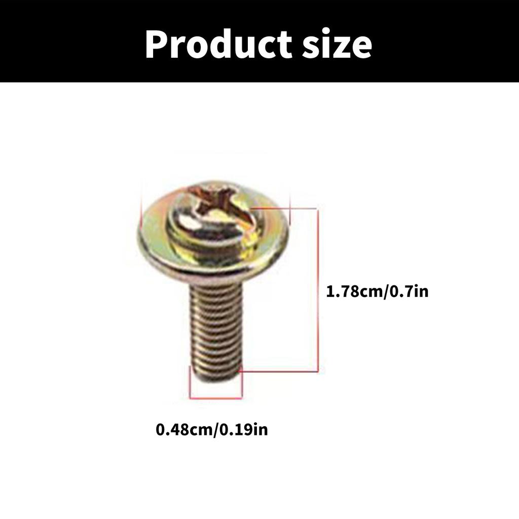 20Pcs Lightweight Drum Lugs Screws Drum Lug Claw Hook Mounting Screws Set Drum Lug Screws Easy to Install Lug Claw Hook