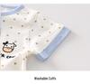 Popular Unisex Baby Summer Cotton Romper - Short Sleeve Bodysuit for Newborns