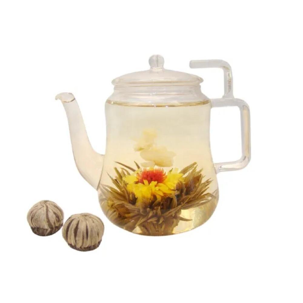 Jasmine Amaranth Calendula Herbal Tea Balls 20pcs Natural Detox Energy Wellness Daily 01