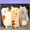 Plush Cartoon Cat Toy Cute Girl Bed Sleep Leg Clamping Doll Cushion Gift Holiday