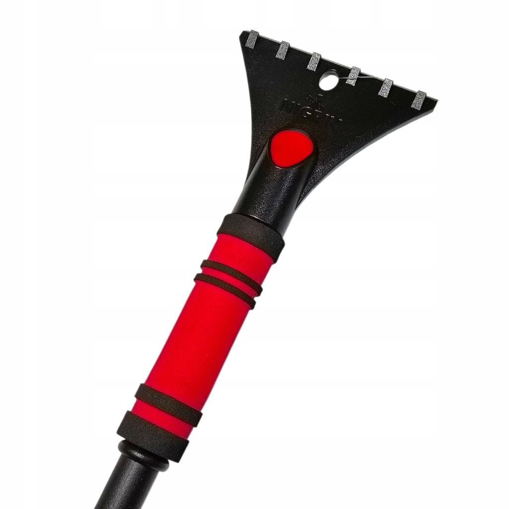 NIGRIN Ice Scraper Brush 57cm 2in1 For Windows, Ice, Snow, and Brush