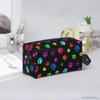 Multicolor Paws Dog Makeup Bag Waterproof Travel Cosmetic Bag Toiletry Pouch Organizer for Women Large Capacity Storage Bags