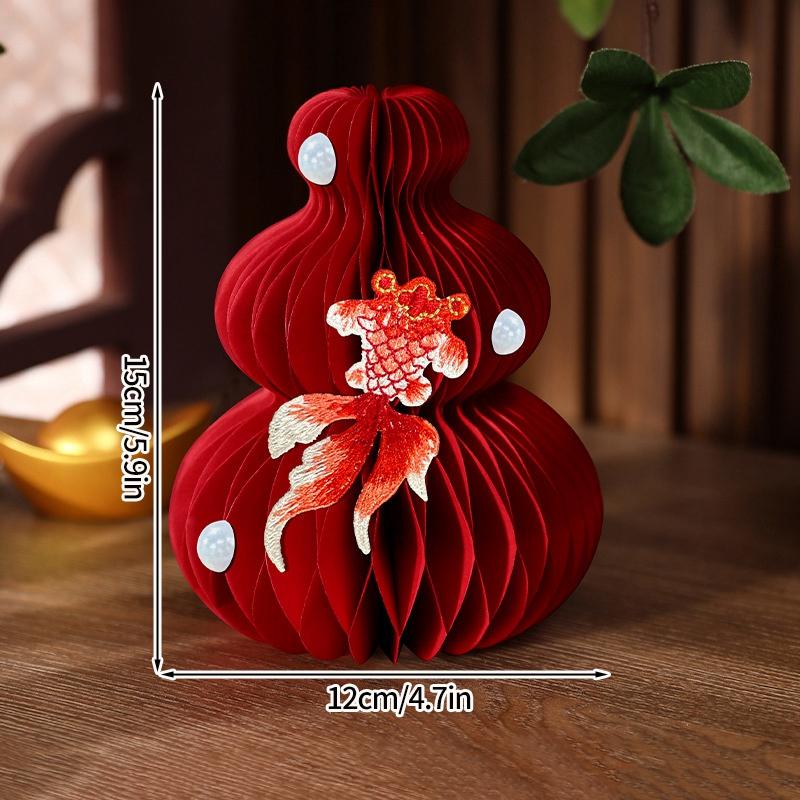 Horse Shape Ornaments For  Chinese New Year Desktop Parper Honeycomb Balls Festival Party Gifts Room Decoration