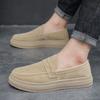 Fashion Platform Men Loafers Comfortable Mens Casual Shoes Lightweight Slip on Walking Sneakers Breathable Flats Driving Shoes