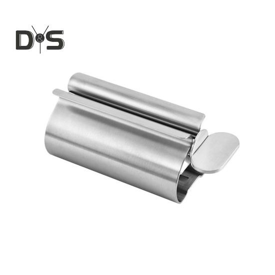 

Выжималка для зубной пасты из нержавеющей стали Компактный дизайн Многоразовый многофункциональный металлический выжималка для тюбиков зубной пасты Сиденье-держатель Подставка A