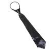 Cravatta Unisex Pre-annodata con Paillettes Cravatta Scintillante Glitter per Costume da Festa