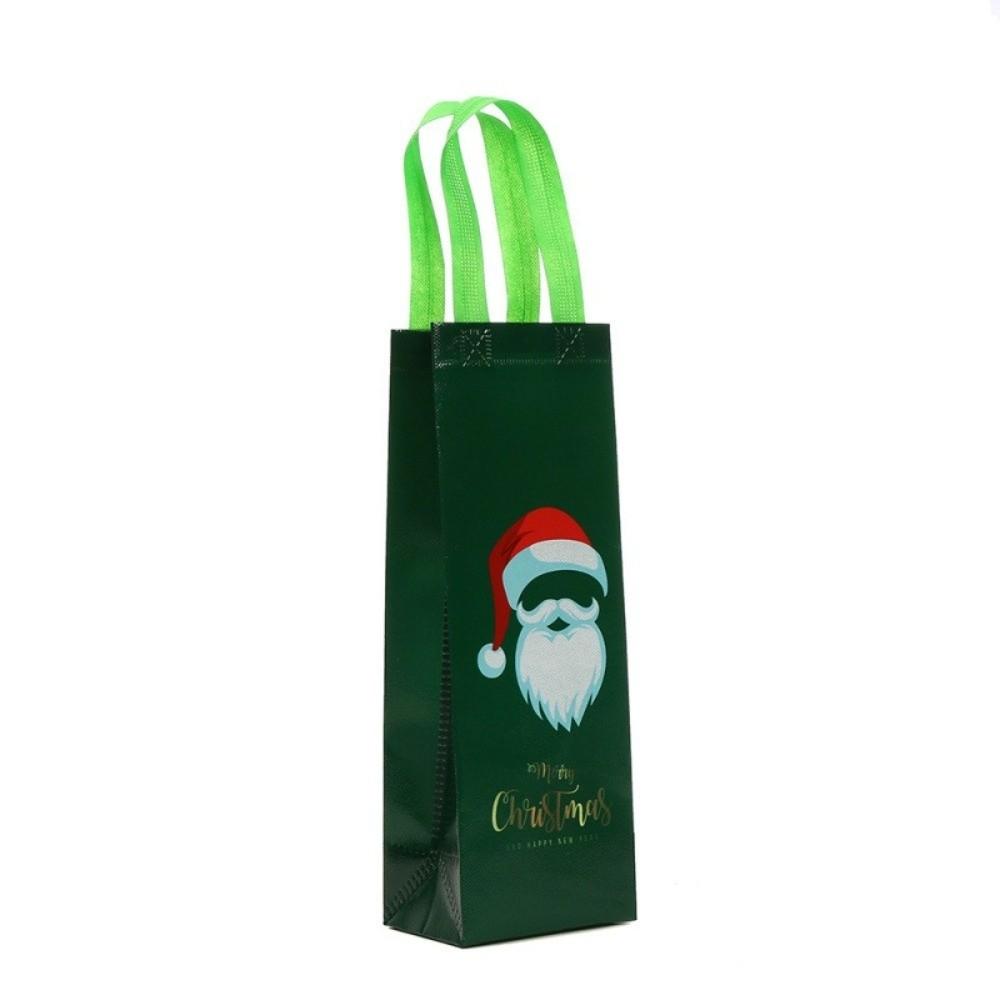 12pcs Non-Woven Christmas Wine Bottle Bag Drink Packaging Party Favor Bag Christmas Party
