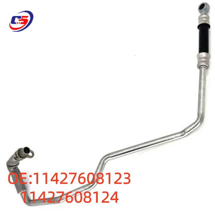 Compatible Turbocharger Oil Return Line for BMW F35/F30 Models 11427608123/11427608124