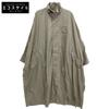 ISSEY MIYAKE MEN 18AW ME81FA058 Khaki Nylon Squid Coat Coat 1 khakiUsed