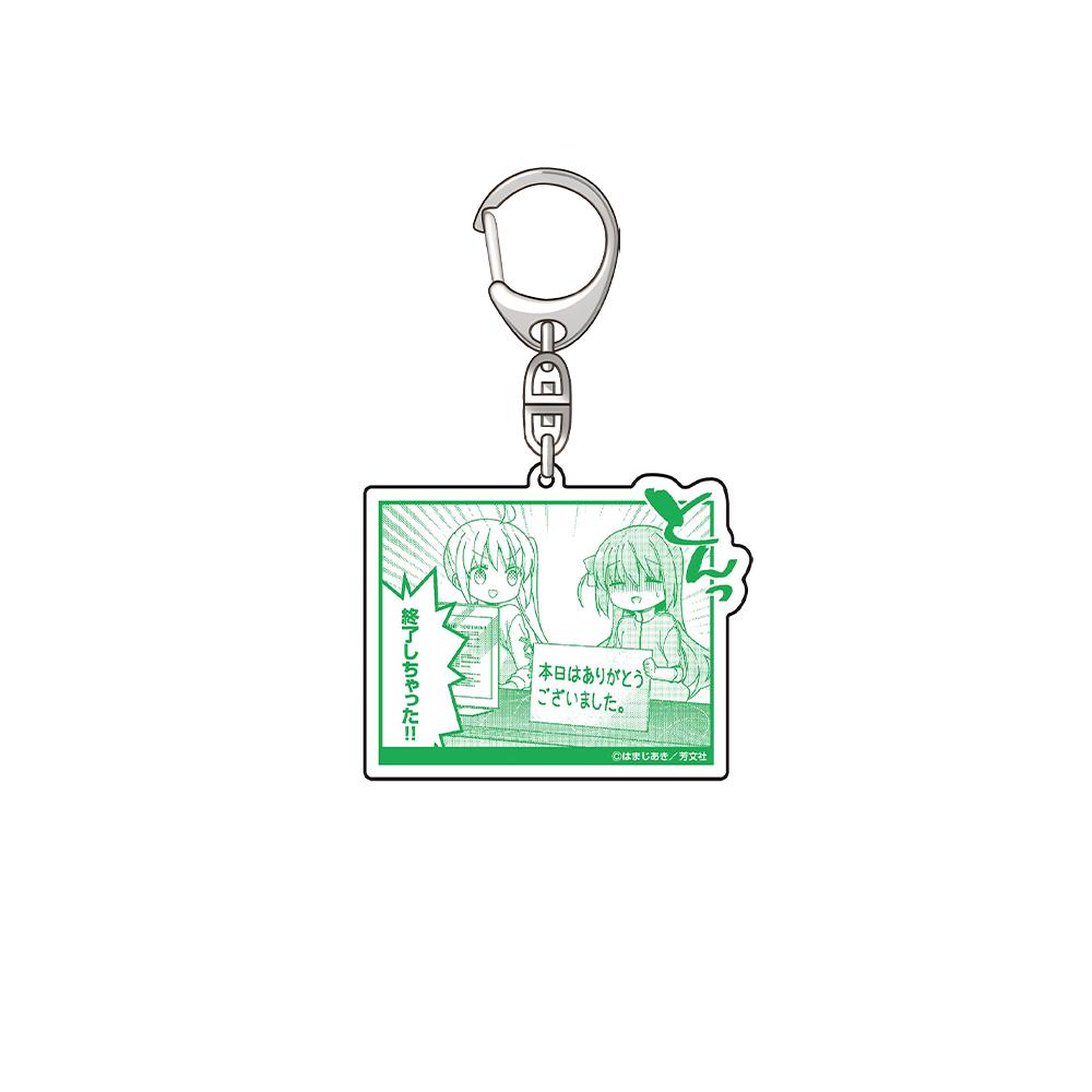 

Bocchi the Rock! Hitori Gotō Nijika Ijichi Ryō Yamada cartoon style Official Acrylic Keychain Bag pendant anime goods Fans Gifts 6 cm