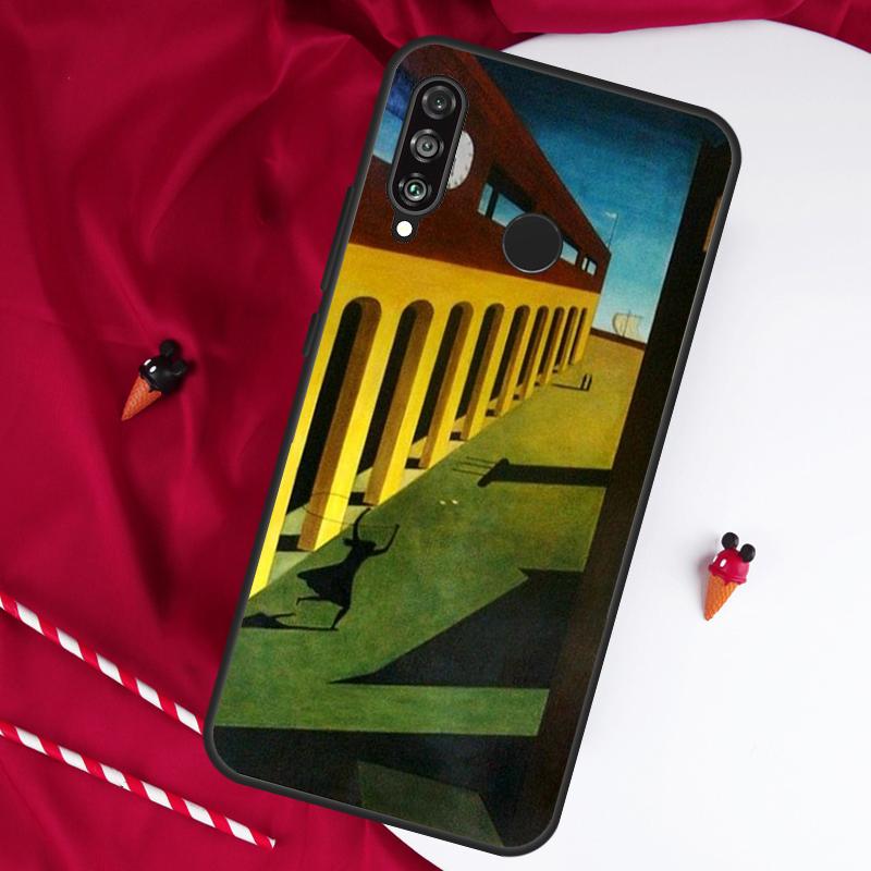Giorgio De Chirico Art For Huawei Nova 5T 9 10 SE 7i 8i 11i 12i Y73 Y90 Y70 Y72 Y61 Y91 Y60 P20 P40 P30 Lite Case