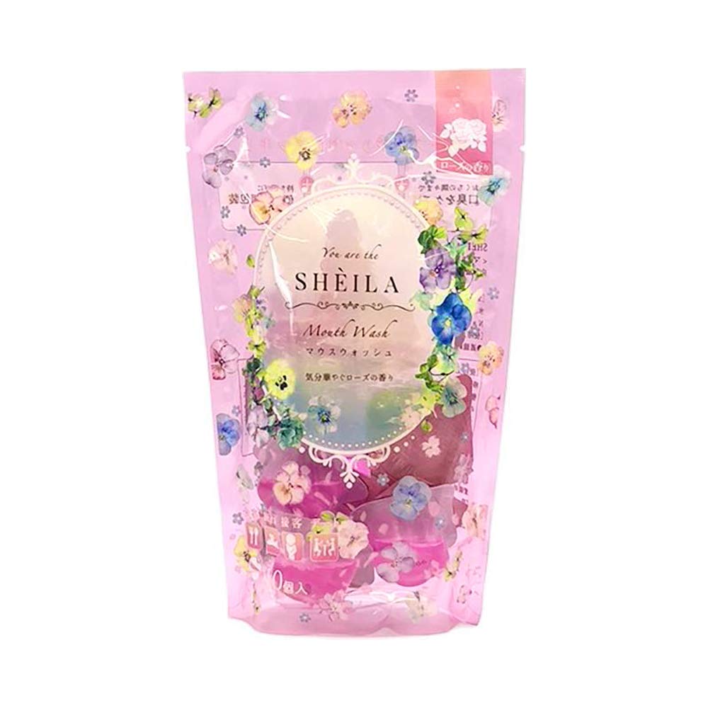 SHEILA Mouthwash Rose 10mL x 10 bottles