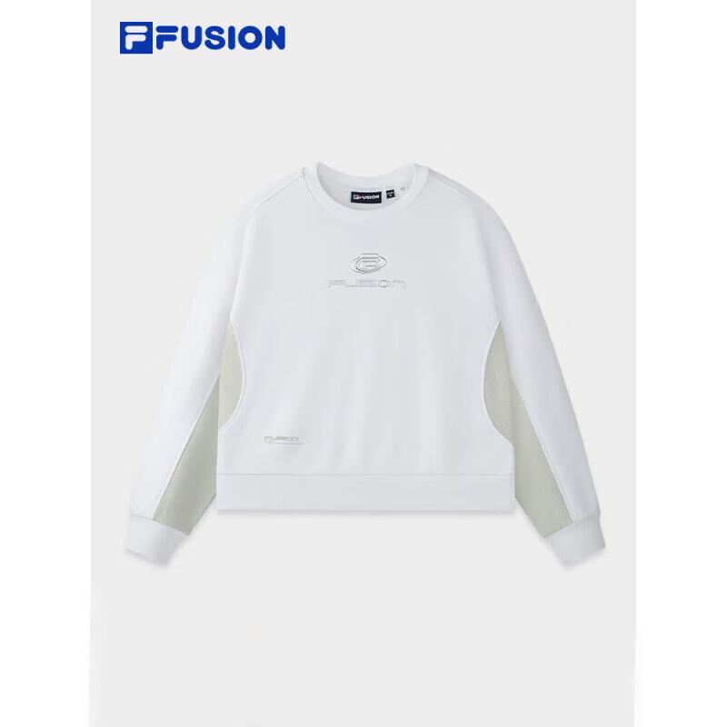 Женская флисовая толстовка FILA FUSION S белый