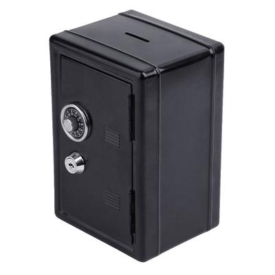 Safe Security Metal Money Bank Deposit Cash Savings Saving Box 2 Keys