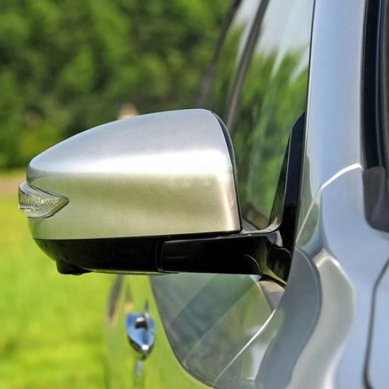 Silver Right Passenger Side Mirror Cap Cover For Nissan Sentra Altima 2013-2018