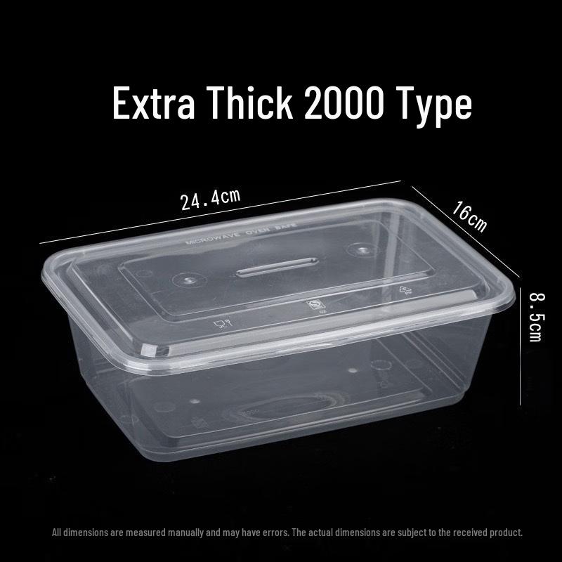 Deshangyuan Disposable Thickened Round Takeout Containers