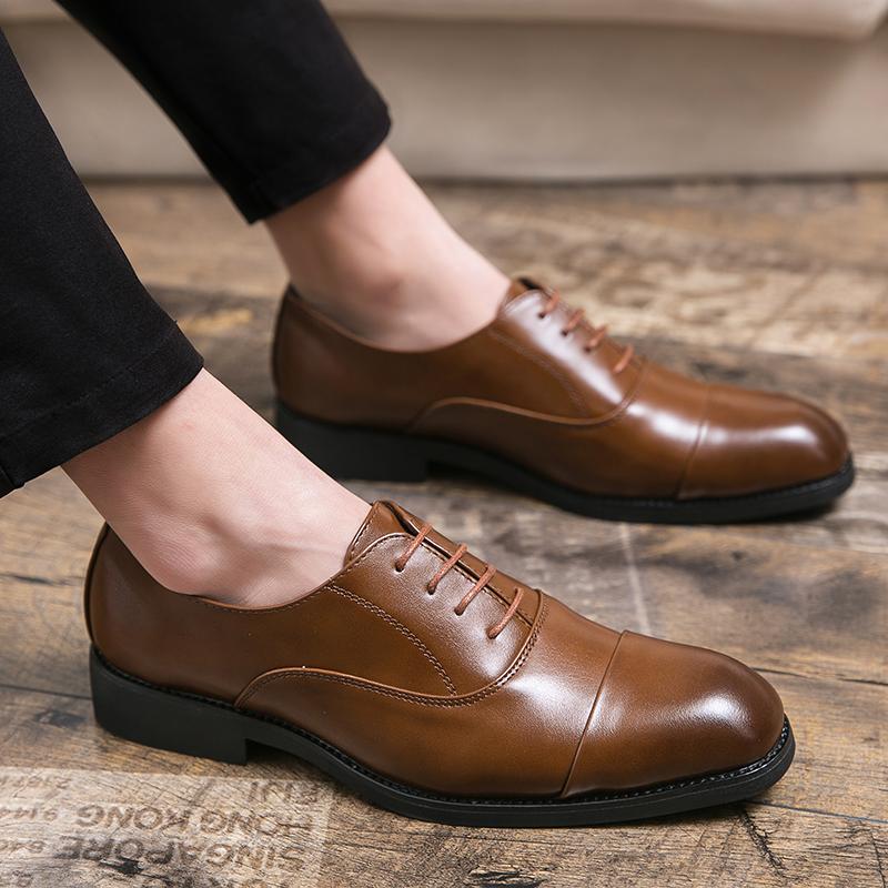 

Мужская обувь, платье-дерби, формальная удобная деловая обувь, мужские смокинги, свадебные пиджаки, туфли-седки