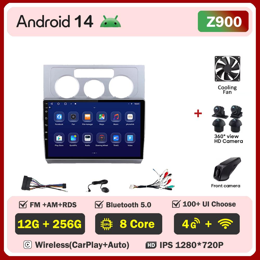 Pentru Volkswagen Touran 1 2003-2010 Radio Auto Android Stereo Unitate Principală Navigație GPS Ecran Tactil Mirror Link Sistem Inteligent