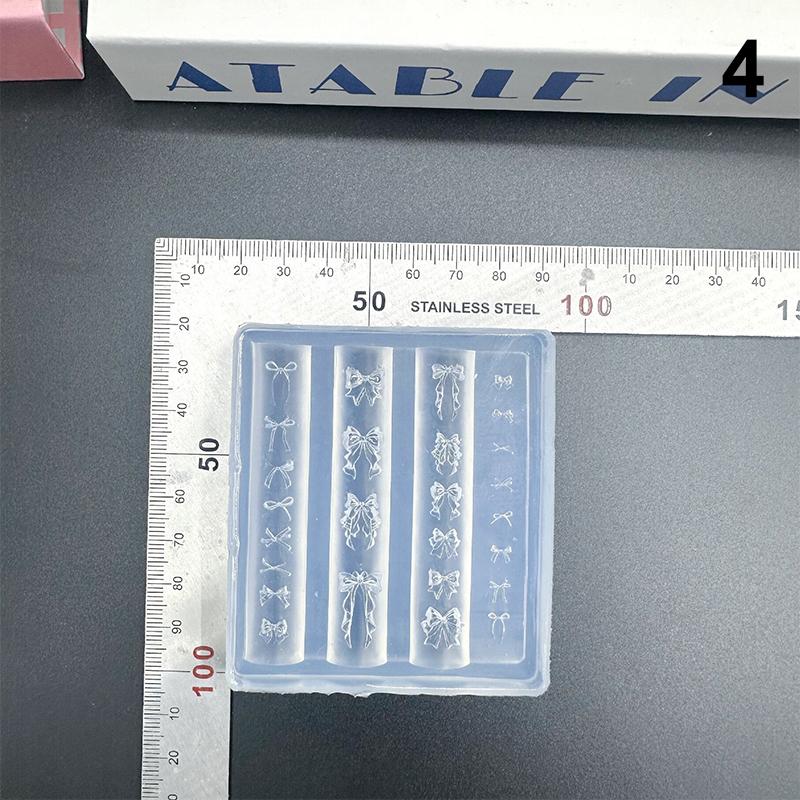 

Торт Крем Юбка Бант Лента 3D Акриловая Форма Украшения для Нейл-арта Дизайн Своими Руками Силиконовая Форма для Нейл-арта Шаблон для Нейл-шармов 4