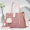 Neue gestreifte modische Handtasche mehrschichtig große Kapazität Umhängetasche hochwertig Tragetasche vielseitig Crossbody-Tasche