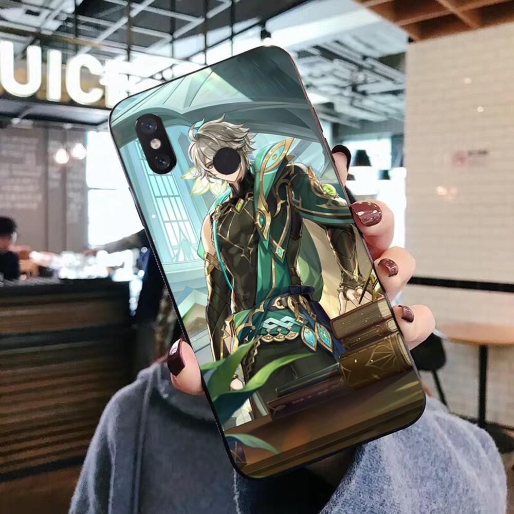 Genshin Impact Anime Phone Case For Xiaomi Mi 5X 8 9 10 11 12 Lite Pro 10T PocoX3pro PocoM3 Note 10 Pro Lite