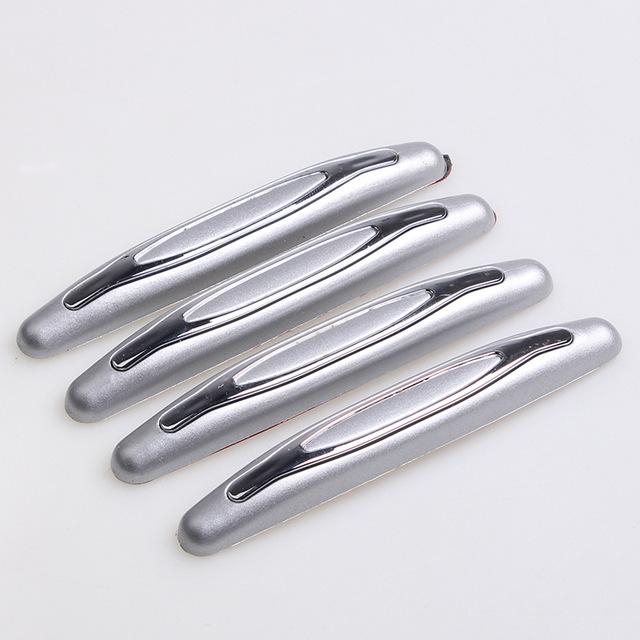 4Pcs Car Door Protector Guard Strip Scratch Protector Car Rubber Bumper Stickers Auto Door Edge Protection Car Decoration