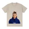 Angele Van Laeken T-Shirt Classic Portrait Graphic Printing Tee-shirt Fashion Round Neck Tops Women/men Short Sleeve Cotton Tees