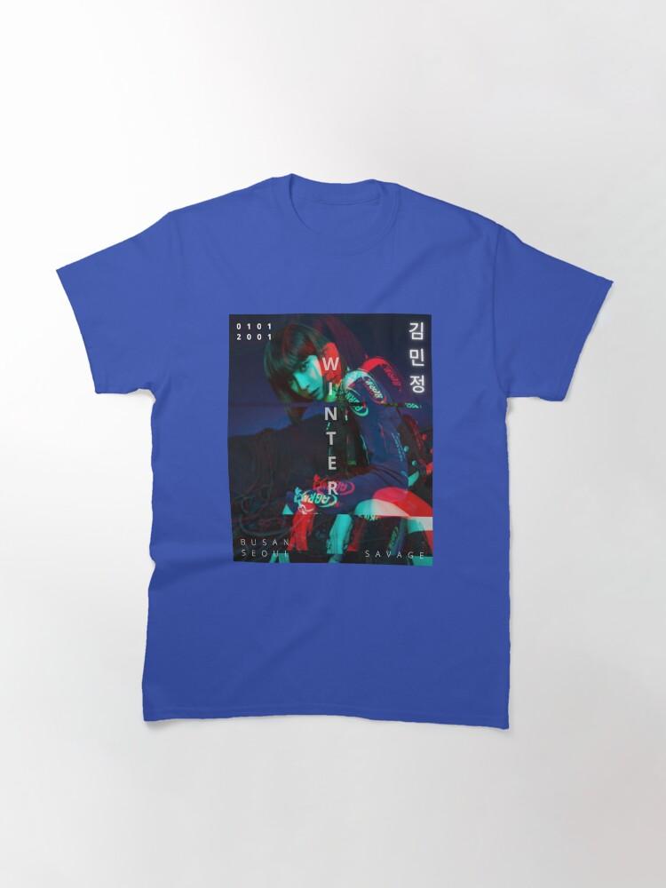aespa Winter SAVAGE Glitch Version Classic T-Shirt