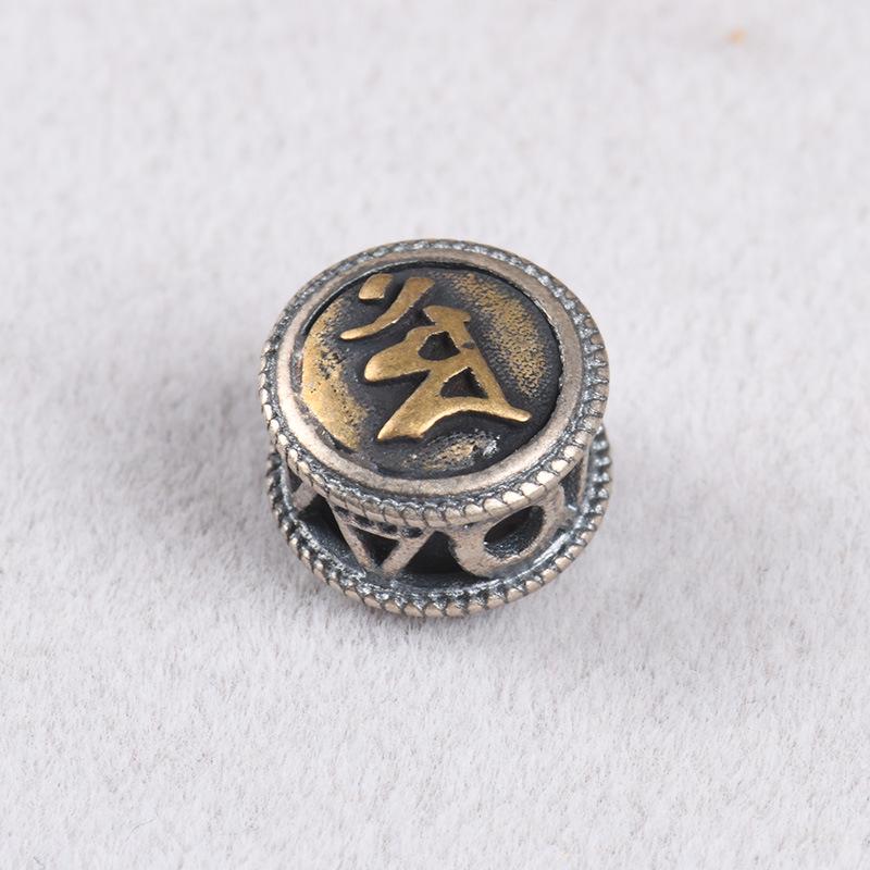 S925 Sterling Silver Guardian Deities Bracelet with Mantra Beads & Zodiac Animal Charms