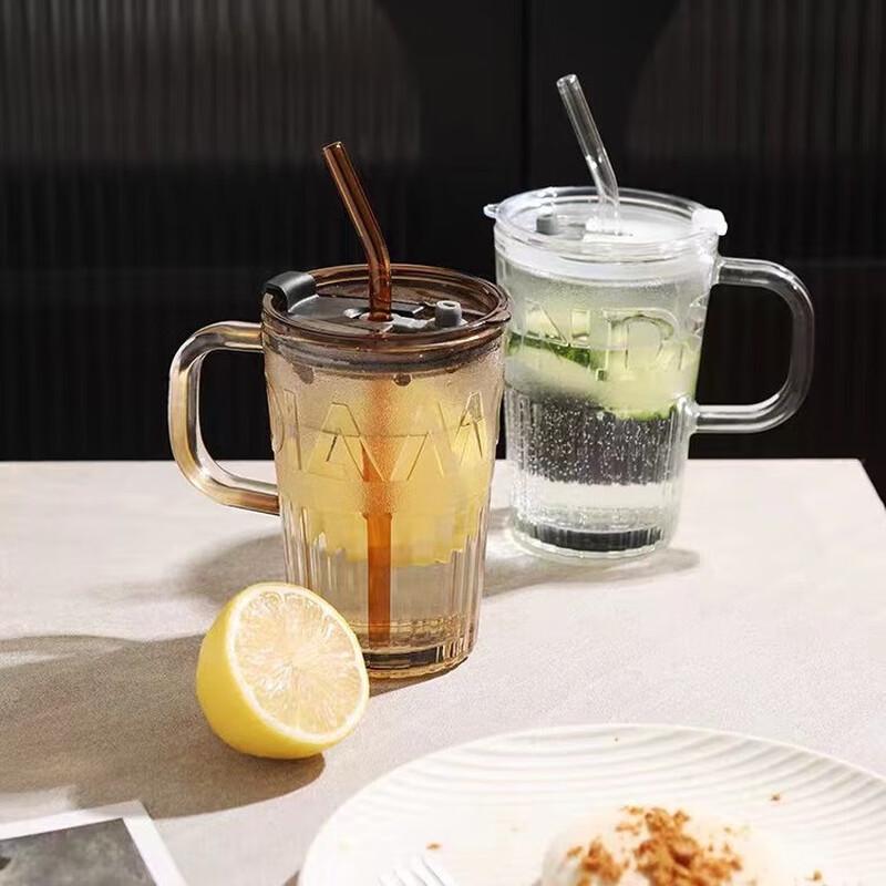 Tingle Portable Glass Straw Cup