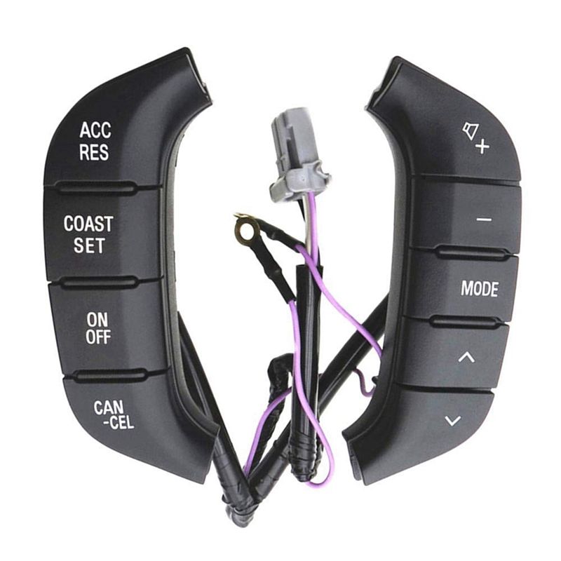 Мощная кнопка управления аудиосистемой и радио на рулевом колесе Автомобиль Для Mitsubishi Pajero 8701A383 8701A066 8602A045 чёрный