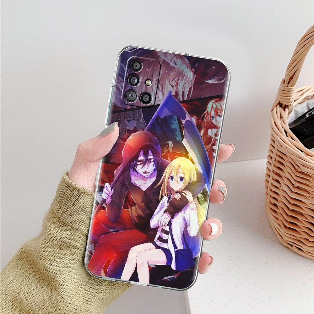 

Чехол для телефона «Ангелы смерти с аниме» для Samsung Galaxy A51 A71 A21S A12 A11 A31 A41 A52 A32 A72 A01 A02S, прозрачный силиконовый мягкий чехол Samsung A50