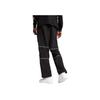 Puma Simple Comfortable Durable Straight Leg Retro Sports Spliced Knitted Pants Unisex pants Black 631851-01