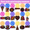 2026 Happy New Year Hanging Swirls New Years Party Decorations New Years Eve Ceiling Swirls Happy New Year Hanging Streames for Colorful New Year