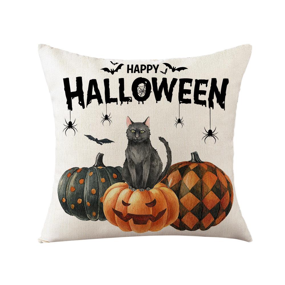 Halloween Pillow Cover Subflax Pumpkin Home Sofa Pillow Cover Bedroom Cushion Cover