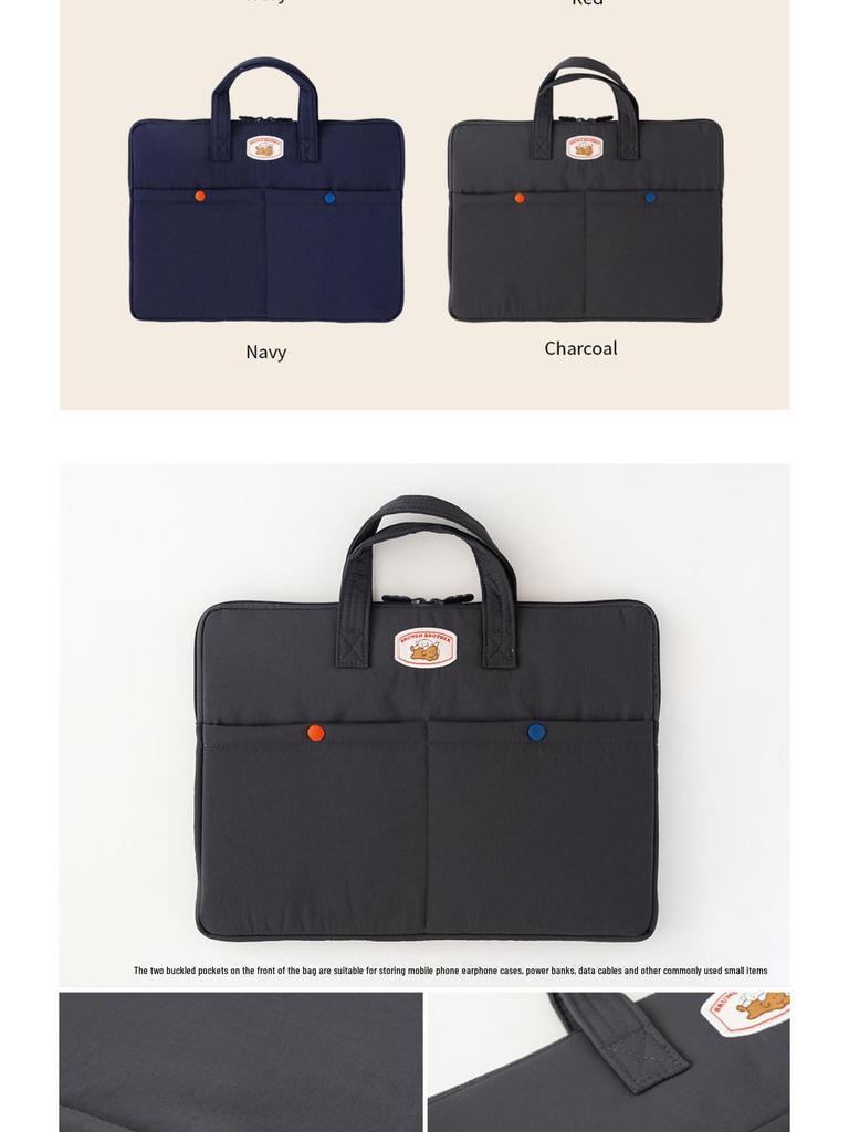 Student Laptop Bag for Apple 13.3", Huawei 14", Lenovo 15.6", iPad 11" Notebooks and Files