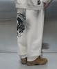 Pichibeullaeg Dirty White Printing Sweat Pants (White)