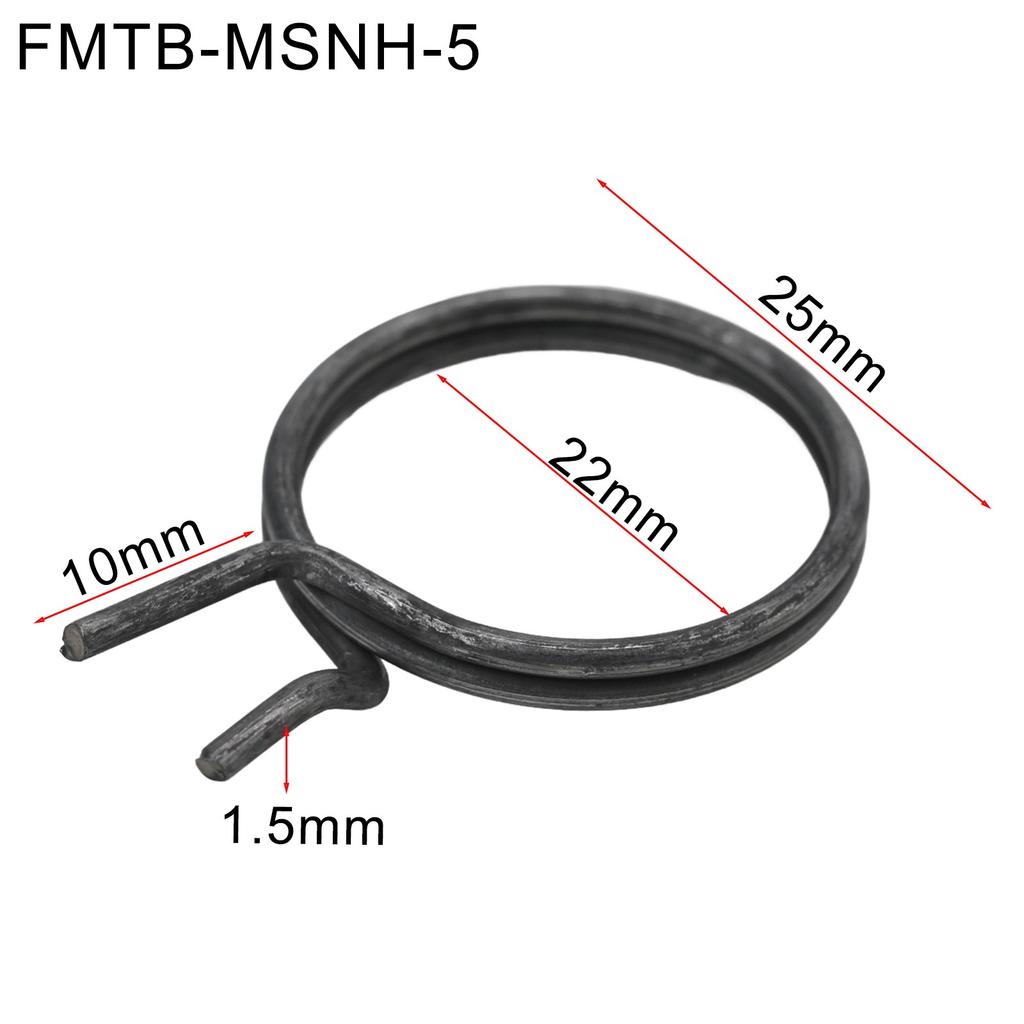 Türgriff-Ersatzfedern 5 Stück Schwarz FMTB-MSNH-4