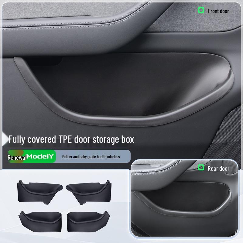 Tesla Model 3/Y Facelift Door Storage Slot Mat for 2025