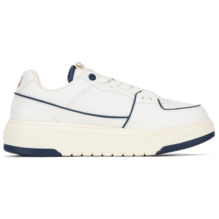 MLB Chunky Liner Basic Cleveland Indians Slip Resistant Low top Skateboard Shoes Unisex Red 3ASXCLB3N-45RDS