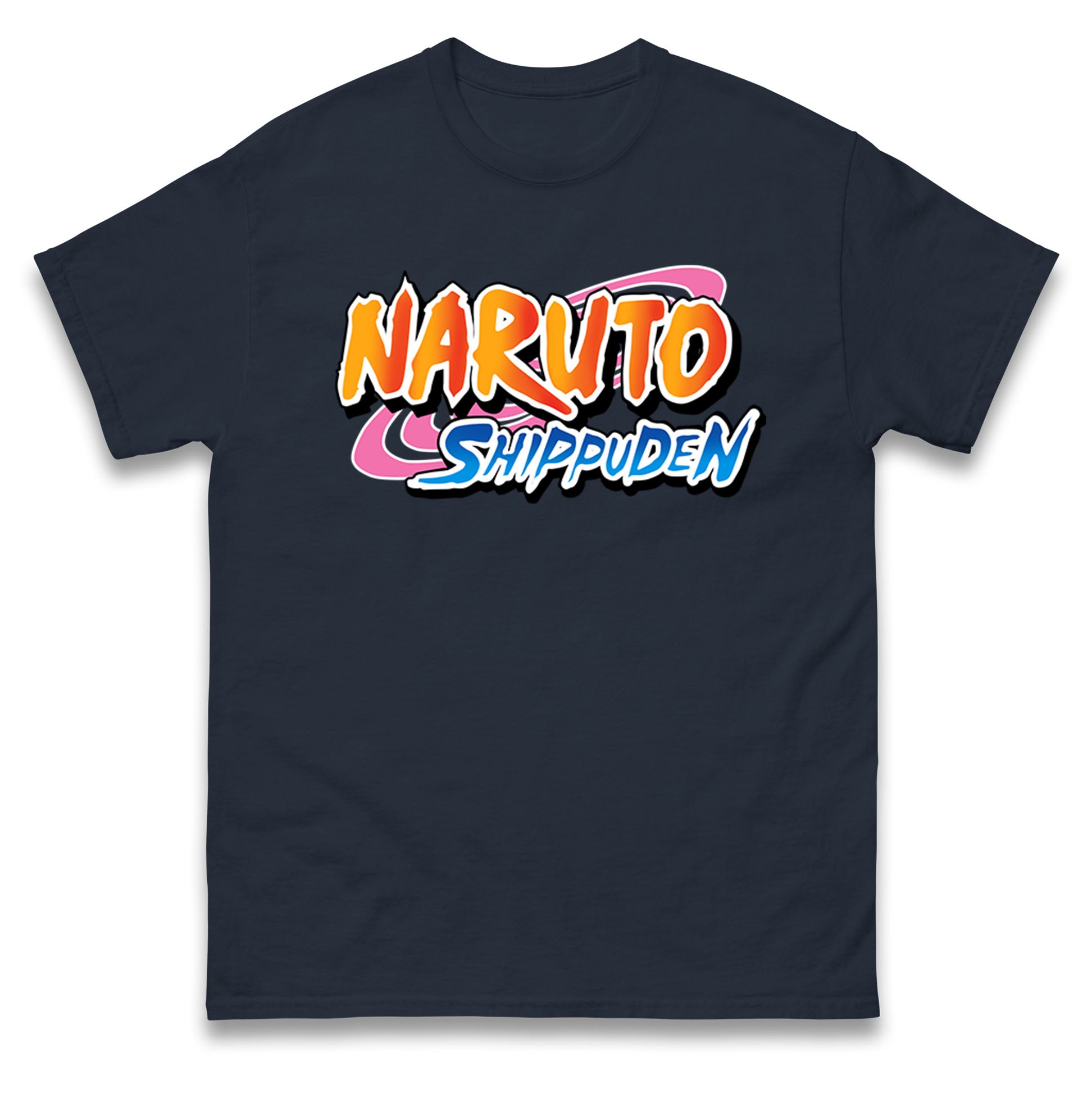 Naruto Shippuden Logo Mens T Shirt Womens Tops Tees M