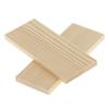 10pcs Unfinished Wood Rectangle Board for Paintings, Natural Pine Wooden Blocks Panels Plank, for DIY Art Crafts Dollhouse