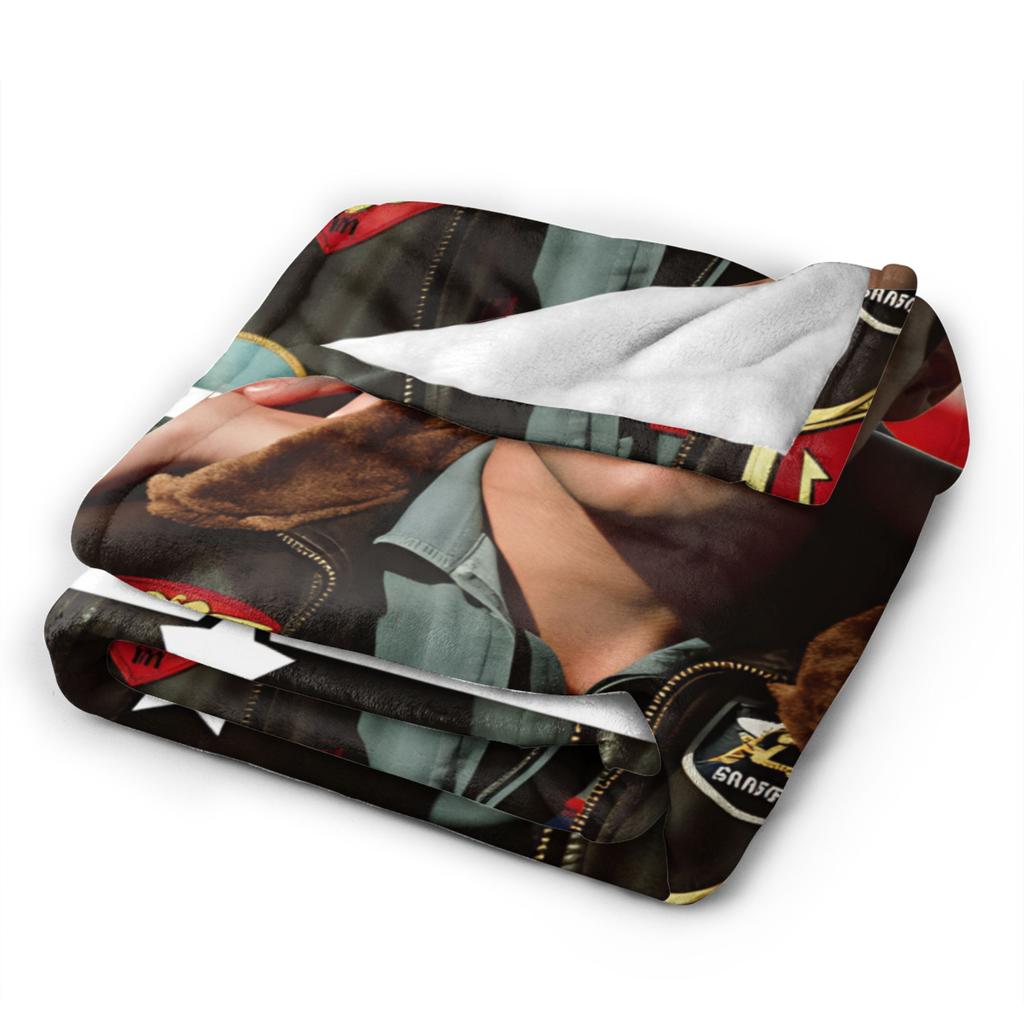 Classic Movie Top Gun Printing Blankets Quality Soft  Bedding Throws Autumn Girls Boys Home Decor Print Bedspread