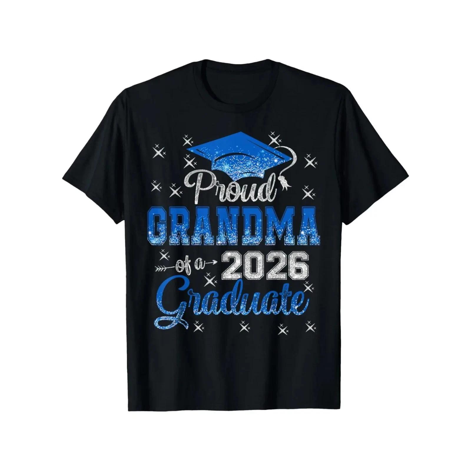 Proud Grandma of A Class of 2026 Graduate T-Shirt XXXL